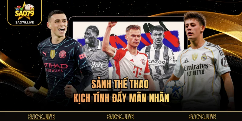SAO79 Sảnh thể thao kịch tính đầy mãn nhãn